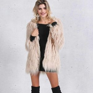 Faux Fur Coat